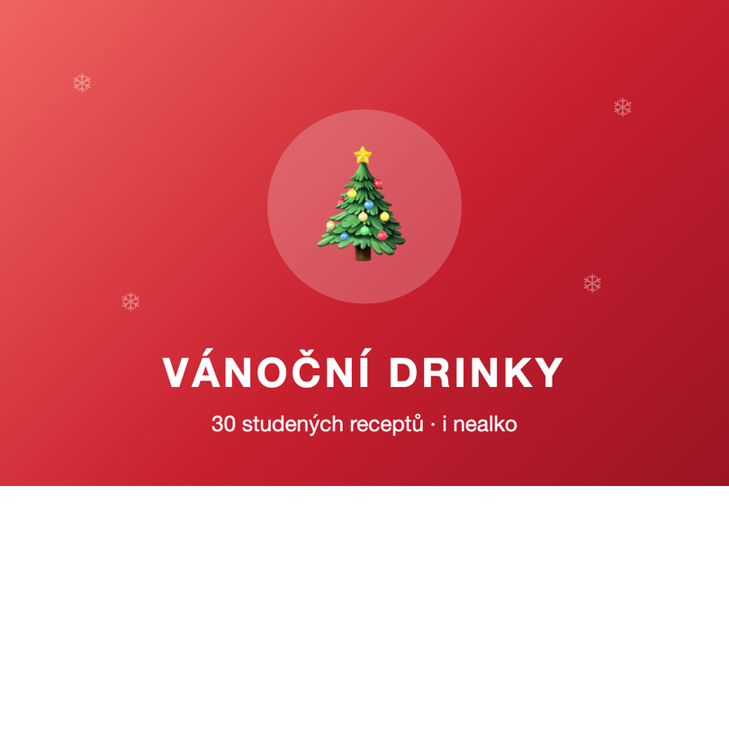 Vánoční drinky